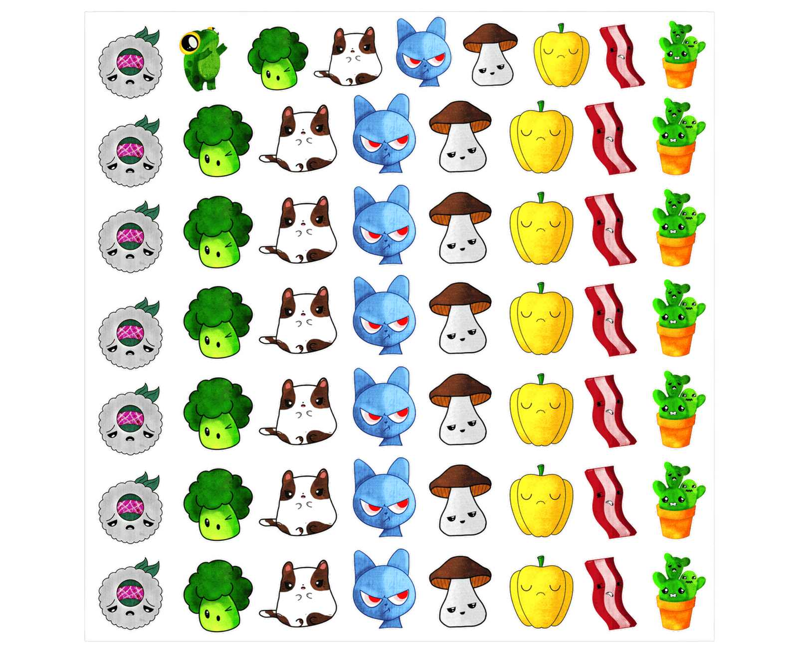 AEK Variety Sticker Sharing Pack Vol 2