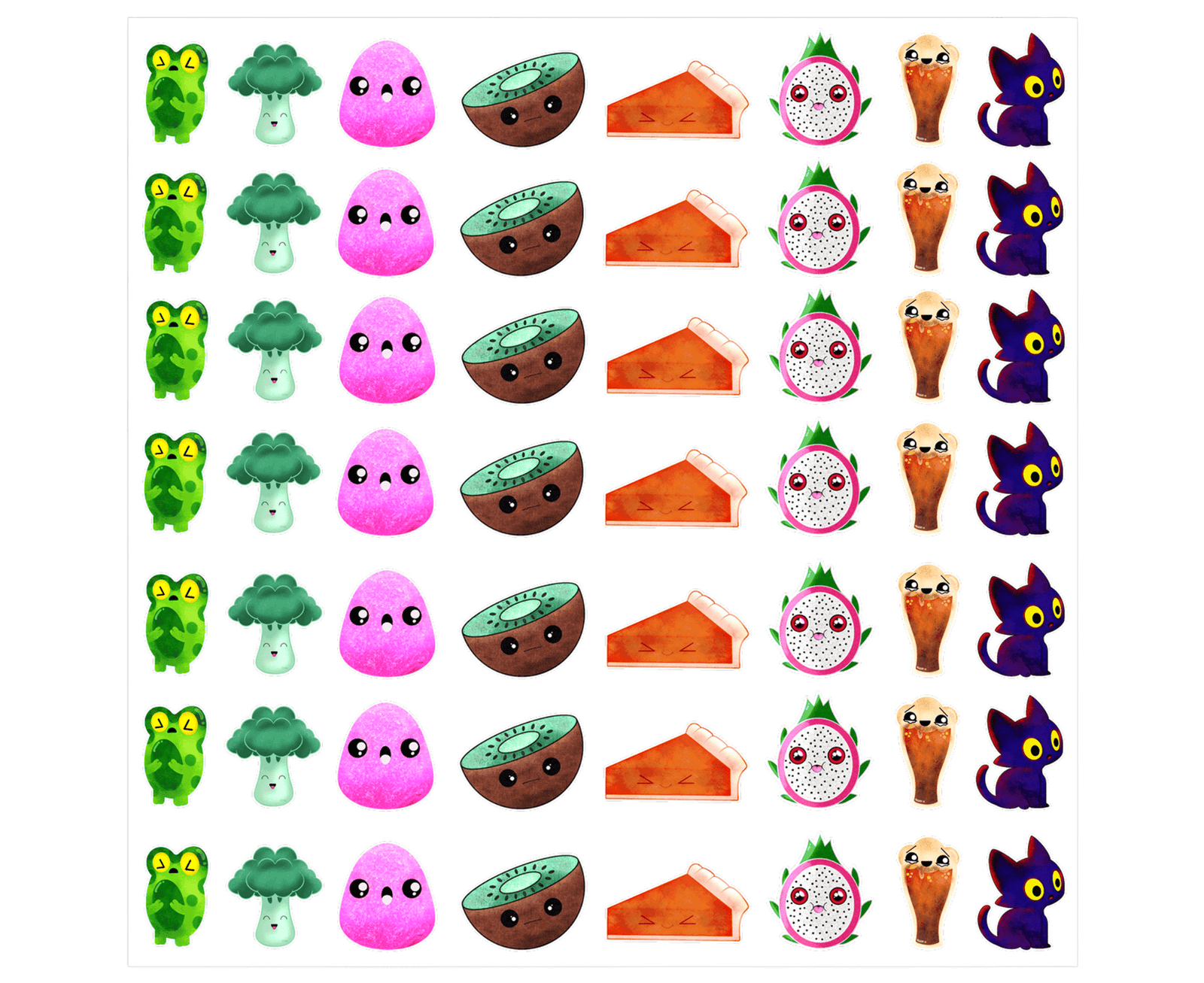 AEK Variety Sticker Sharing Pack Vol 3