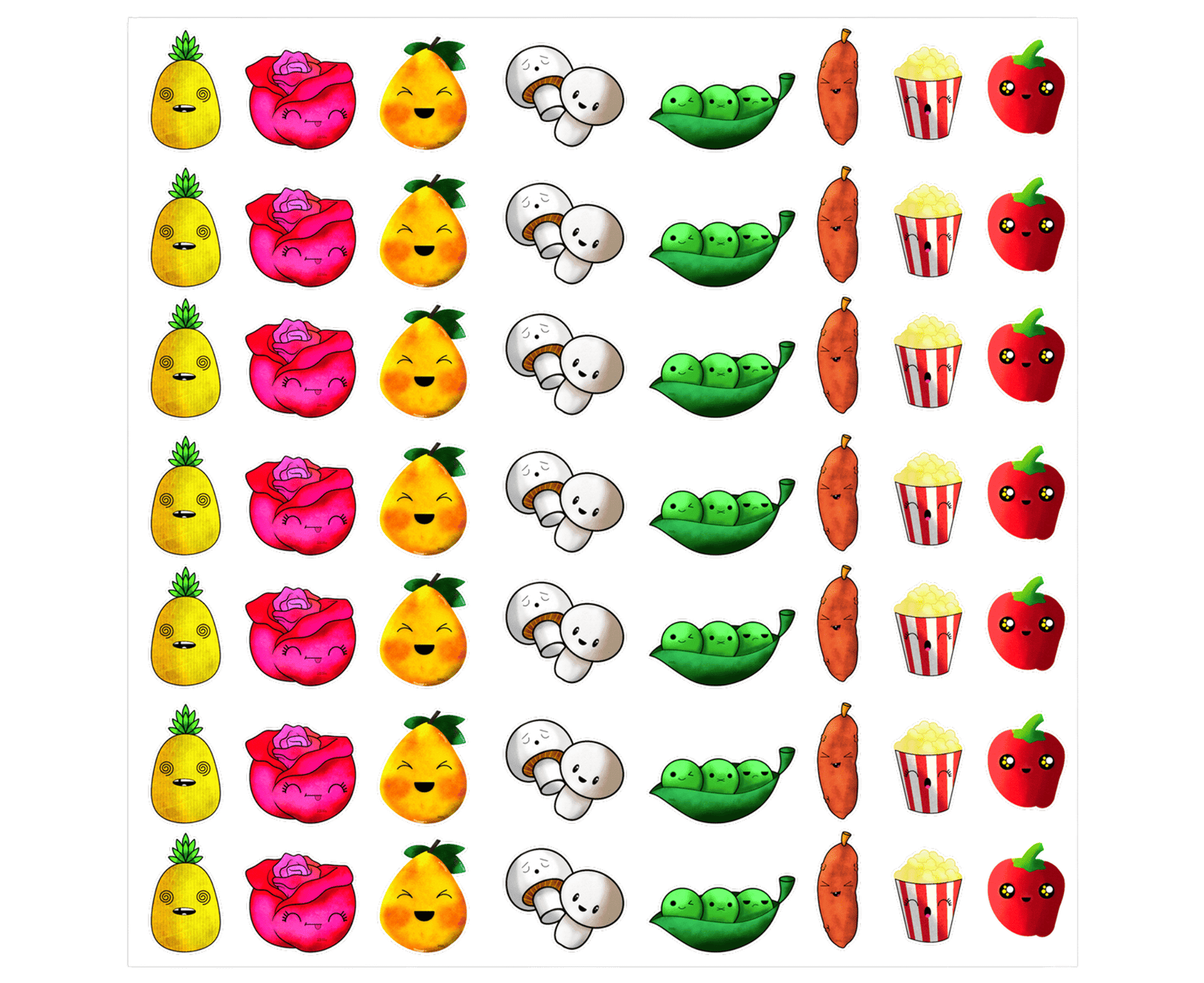 AEK Variety Sticker Sharing Pack Vol 4