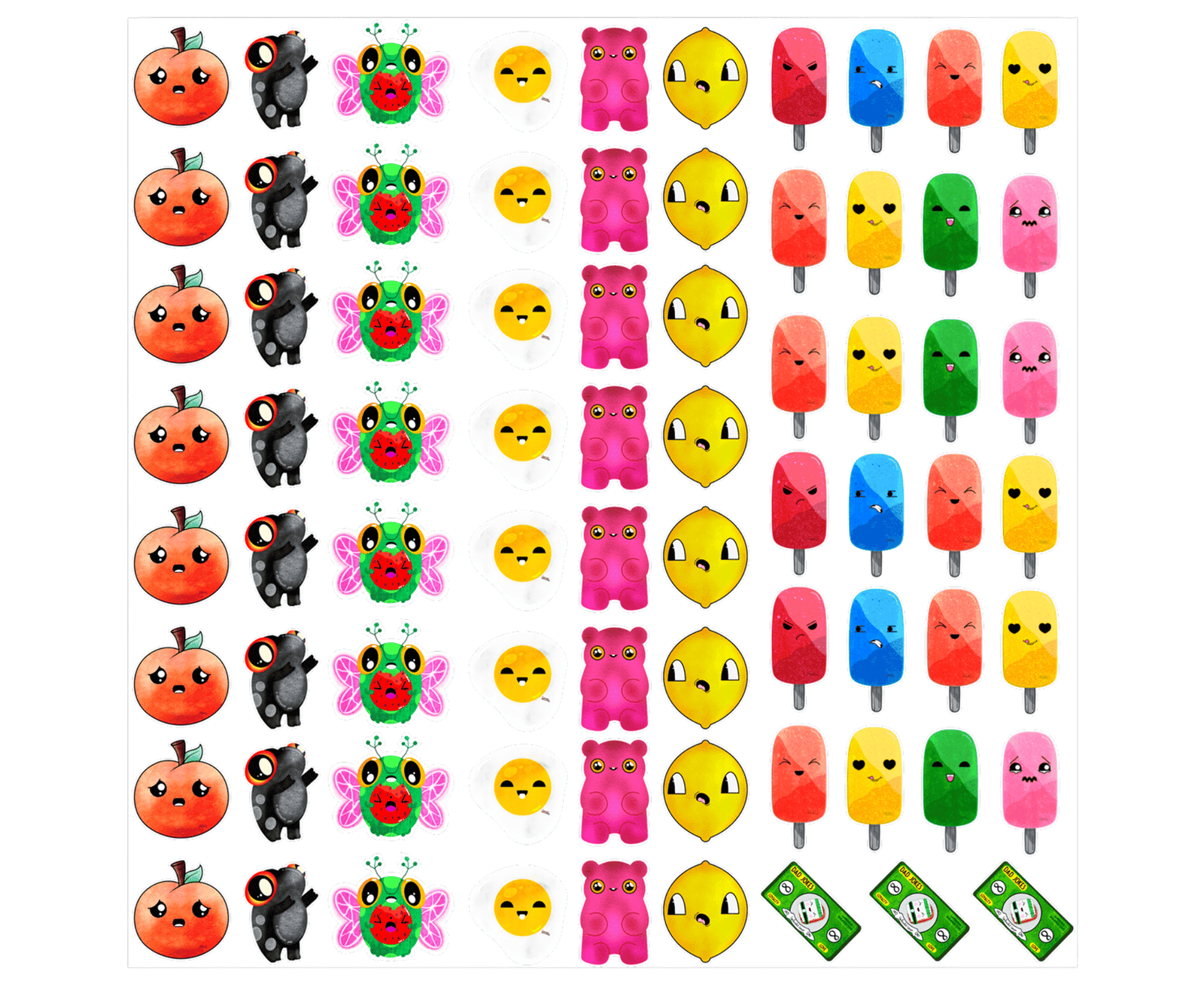 AEK Variety Sticker Sharing Pack Vol 5